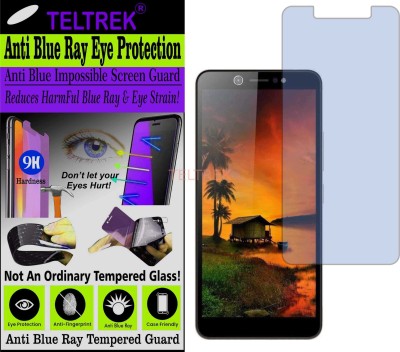 TELTREK Tempered Glass Guard for ITEL A44 (Impossible UV AntiBlue Light)(Pack of 1)