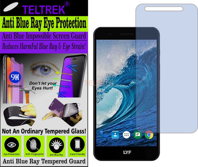 TELTREK Tempered Glass Guard for LYF WATER F1(Pack of 1)