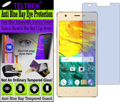 TELTREK Tempered Glass Guard for KARBONN FASHION EYE 2 (Impossible UV AntiBlue Light)(Pack of 1)