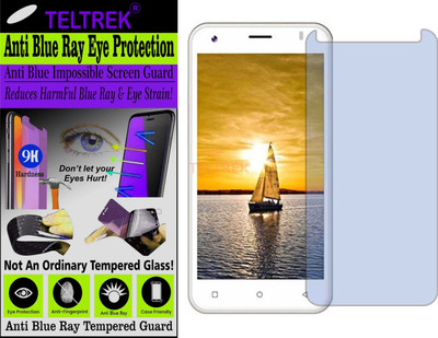 TELTREK Tempered Glass Guard for IVOOMI IV505 (Impossible UV AntiBlue Light)(Pack of 1)