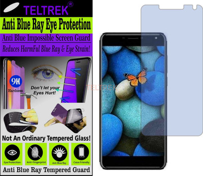 TELTREK Tempered Glass Guard for INTEX S9 (Impossible UV AntiBlue Light)(Pack of 1)