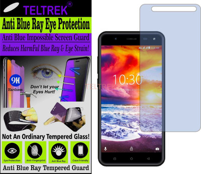 TELTREK Tempered Glass Guard for KARBONN TITANIUM JUMBO 2 (Impossible UV AntiBlue Light)(Pack of 1)
