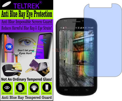 TELTREK Tempered Glass Guard for LAVA IRIS 501 (Impossible UV AntiBlue Light)(Pack of 1)