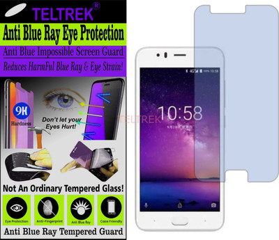 TELTREK Tempered Glass Guard for INFOCUS A3 (Impossible UV AntiBlue Light)(Pack of 1)