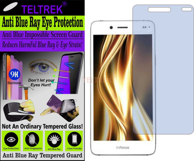 TELTREK Tempered Glass Guard for INFOCUS BINGO 50 PLUS (Impossible UV AntiBlue Light)(Pack of 1)
