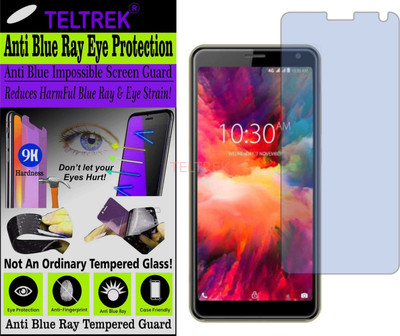 TELTREK Tempered Glass Guard for KARBONN VUE 1 (Impossible UV AntiBlue Light)(Pack of 1)