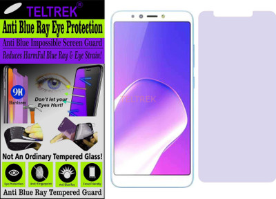TELTREK Tempered Glass Guard for INFINIX HOT 6 PRO (Impossible UV AntiBlue Light)(Pack of 1)