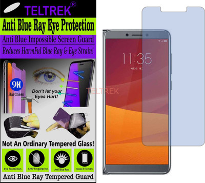 TELTREK Tempered Glass Guard for LENOVO K5 PLAY (Impossible UV AntiBlue Light)(Pack of 1)