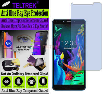 TELTREK Tempered Glass Guard for LG K20 2019 (Impossible UV AntiBlue Light)(Pack of 1)