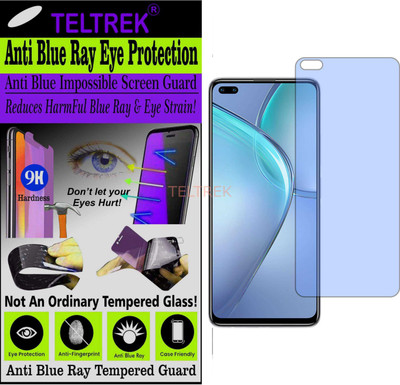 TELTREK Tempered Glass Guard for INFINIX X687 ZERO 8I (Impossible UV AntiBlue Light)(Pack of 1)