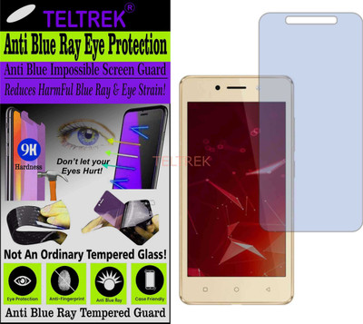 TELTREK Tempered Glass Guard for ITEL WISH A41 (Impossible UV AntiBlue Light)(Pack of 1)