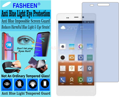 Fasheen Tempered Glass Guard for GIONEE ELIFE E6 (Impossible UV AntiBlue Light)(Pack of 1)