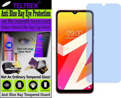 TELTREK Tempered Glass Guard for LAVA Z6 (Impossible UV AntiBlue Light)(Pack of 1)