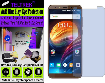 TELTREK Tempered Glass Guard for IVOOMI I2 (Impossible UV AntiBlue Light)(Pack of 1)