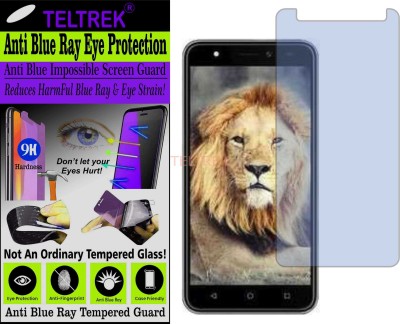 TELTREK Tempered Glass Guard for INTEX AQUA LIONS T1 (Impossible UV AntiBlue Light)(Pack of 1)