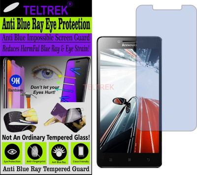 TELTREK Tempered Glass Guard for LENOVO A6000 PLUS (Impossible UV AntiBlue Light)(Pack of 1)