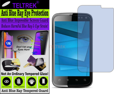 TELTREK Tempered Glass Guard for KARBONN A15 PLUS (Impossible UV AntiBlue Light)(Pack of 1)