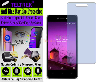TELTREK Tempered Glass Guard for LAVA Z50 (Impossible UV AntiBlue Light)(Pack of 1)