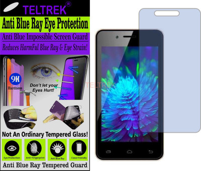 TELTREK Tempered Glass Guard for KARBONN A40 INDIAN (Impossible UV AntiBlue Light)(Pack of 1)