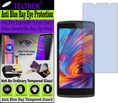TELTREK Tempered Glass Guard for INTEX CLOUD JEWEL (Impossible UV AntiBlue Light)(Pack of 1)