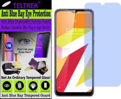 TELTREK Tempered Glass Guard for LAVA Z2S (Impossible UV AntiBlue Light)(Pack of 1)