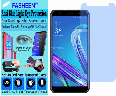Fasheen Tempered Glass Guard for ASUS ZENFONE MAX M1(ZB556KL) (Impossible UV AntiBlue Light)(Pack of 1)