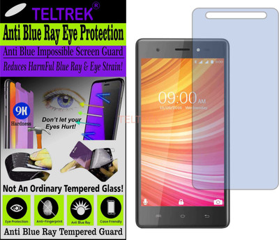 TELTREK Tempered Glass Guard for LAVA P7 (Impossible UV AntiBlue Light)(Pack of 1)