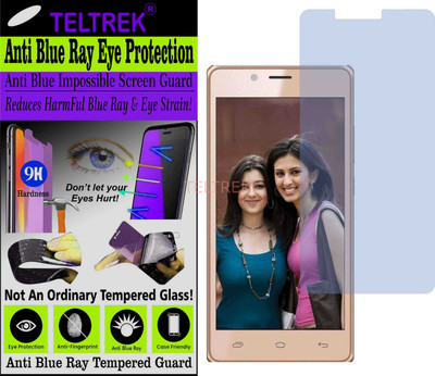 TELTREK Tempered Glass Guard for INTEX AQUA STYLE 3 (Impossible UV AntiBlue Light)(Pack of 1)