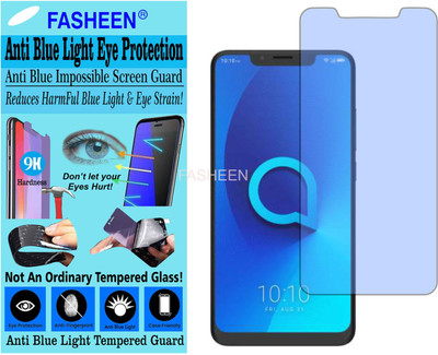 Fasheen Tempered Glass Guard for ALCATEL 5V (Impossible UV AntiBlue Light)(Pack of 1)