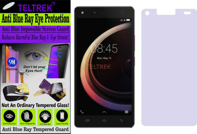 TELTREK Tempered Glass Guard for INFINIX HOT 4 (Impossible UV AntiBlue Light)(Pack of 1)