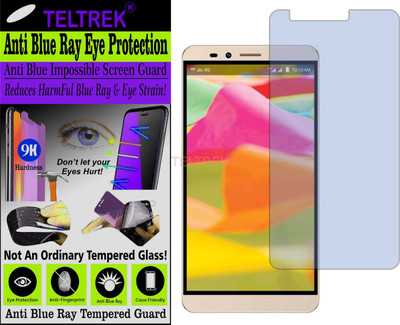 TELTREK Tempered Glass Guard for RELIANCE JIO LYF WIND 2 (Impossible UV AntiBlue Light)(Pack of 1)