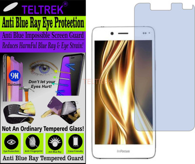 TELTREK Tempered Glass Guard for INFOCUS M680 (Impossible UV AntiBlue Light)(Pack of 1)