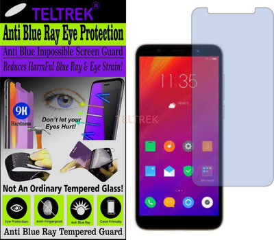 TELTREK Tempered Glass Guard for LENOVO A5 (Impossible UV AntiBlue Light)(Pack of 1)