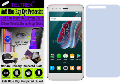 TELTREK Tempered Glass Guard for INFINIX 0 5 X603 (Impossible UV AntiBlue Light)(Pack of 1)
