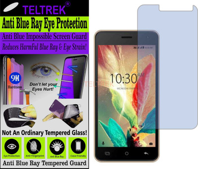 TELTREK Tempered Glass Guard for KARBONN K9 SMART ECO (Impossible UV AntiBlue Light)(Pack of 1)
