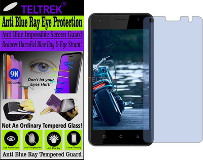 TELTREK Tempered Glass Guard for IVOOMI ME1 (Impossible UV AntiBlue Light)(Pack of 1)
