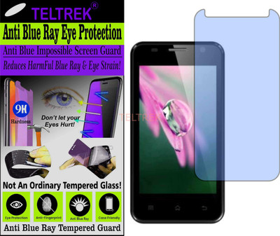 TELTREK Tempered Glass Guard for KARBONN A10 (Impossible UV AntiBlue Light)(Pack of 1)