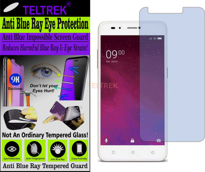 TELTREK Tempered Glass Guard for LAVA Z60 (Impossible UV AntiBlue Light)(Pack of 1)