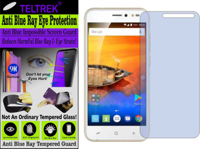 TELTREK Tempered Glass Guard for IVOOMI ME3S (Impossible UV AntiBlue Light)(Pack of 1)