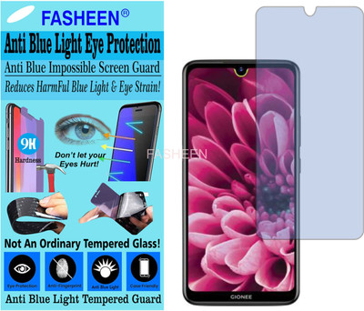 Fasheen Tempered Glass Guard for GIONEE F9 (Impossible UV AntiBlue Light)(Pack of 1)