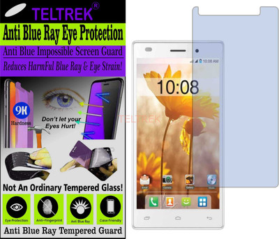 TELTREK Tempered Glass Guard for INTEX AQUA POWER PLUS (Impossible UV AntiBlue Light)(Pack of 1)