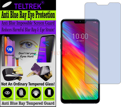 TELTREK Tempered Glass Guard for LG G7 (Impossible UV AntiBlue Light)(Pack of 1)