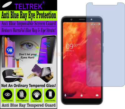 TELTREK Tempered Glass Guard for LAVA Z81 (Impossible UV AntiBlue Light)(Pack of 1)