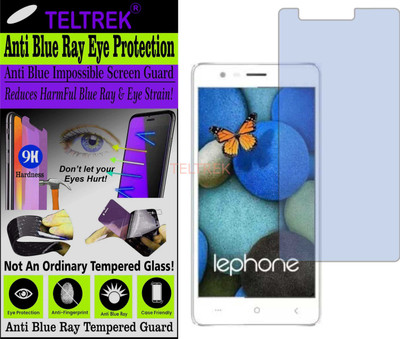 TELTREK Tempered Glass Guard for LEPHONE W7 (Impossible UV AntiBlue Light)(Pack of 1)