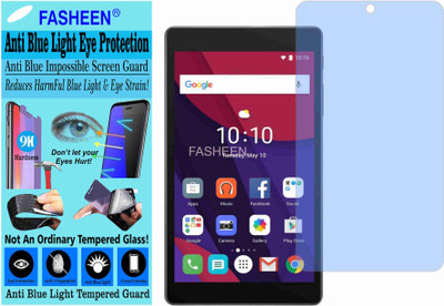 Fasheen Tempered Glass Guard for ALCATEL PIXI 4 (7) (Impossible UV AntiBlue Light)(Pack of 1)