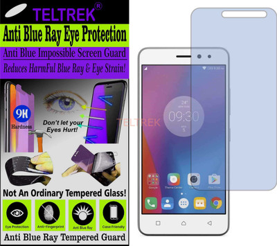 TELTREK Tempered Glass Guard for LENOVO K33A42 (VIBE K6 POWER) (Impossible UV AntiBlue Light)(Pack of 1)