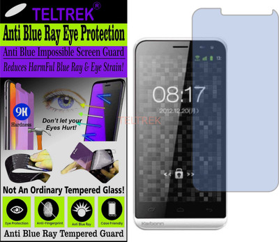 TELTREK Tempered Glass Guard for KARBONN A12 (Impossible UV AntiBlue Light)(Pack of 1)