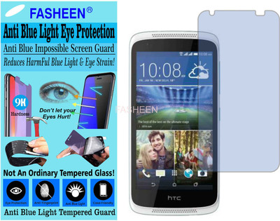 Fasheen Tempered Glass Guard for HTC DESIRE 526G PLUS DUAL SIM (Impossible UV AntiBlue Light)(Pack of 1)