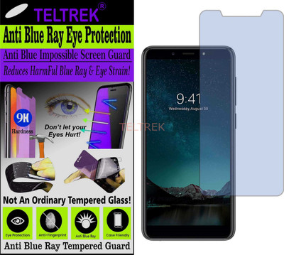 TELTREK Tempered Glass Guard for LAVA Z51 (Impossible UV AntiBlue Light)(Pack of 1)