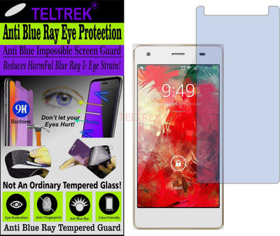 TELTREK Tempered Glass Guard for INTEX AQUA ACE (Impossible UV AntiBlue Light)(Pack of 1)
